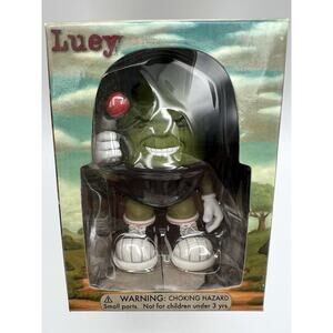 Strangeco Bob Dob Luey Green Raging Vinyl Figure 2007 Bad Habit NEW in Box